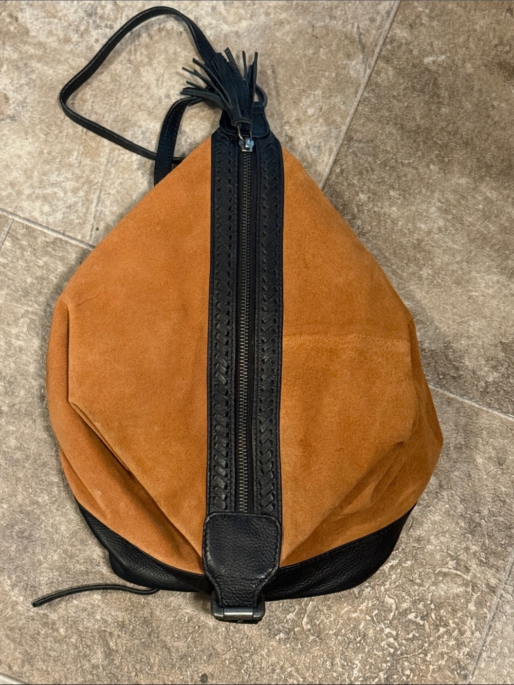 Free People Serena Suede Backpack
